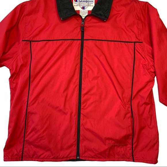 🟤Vintage Champion Zip Up Jacket Windbreaker. - Picture 2 of 4